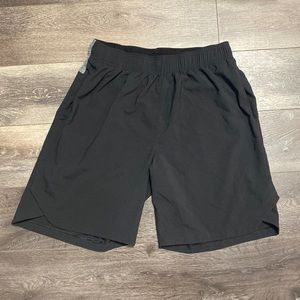 Men’s Adidas Gym Shorts Black Sz Large